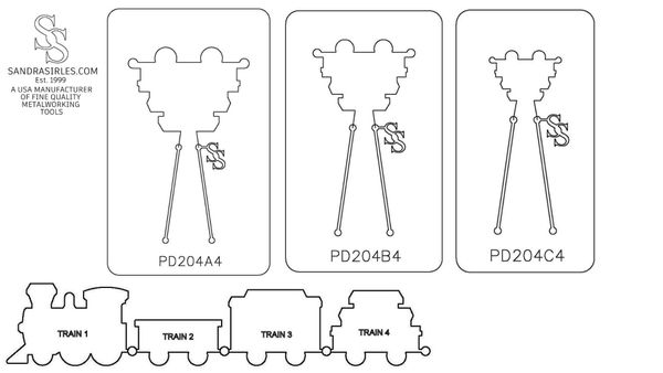 PANCAKE DIE PD204-4 TRAIN 4