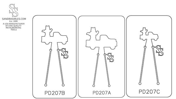 PANCAKE DIE PD207 BEAR/TRUCK