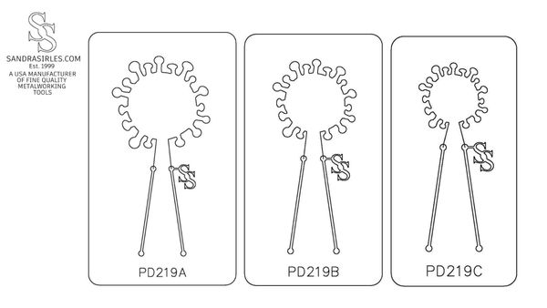 PANCAKE DIE PD219 CORONAVIRUS DESIGN BY JEAN VAN BREDERODE