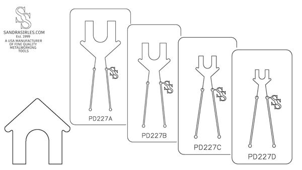 PANCAKE DIE PD227 DOG HOUSE