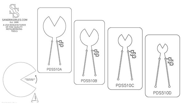 PANCAKE DIE PDS510 SHAPE 10 CONE