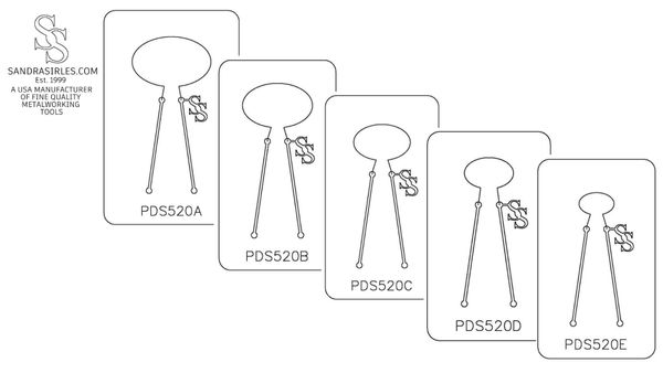 PANCAKE DIE PDS520 SHAPE 20 OVAL