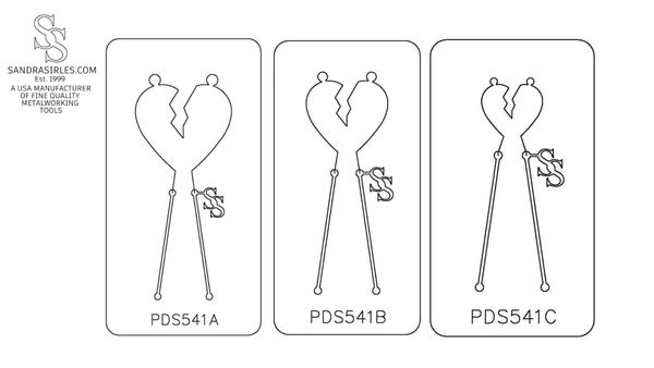 PANCAKE DIE PDS541 SHAPE 41 HEART 4