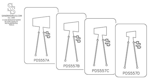 PANCAKE DIE PDS557 SHAPE 57 TRAPEZOID