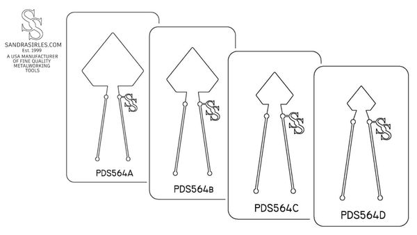 PANCAKE DIE PDS564 SHAPE 64 DIAMOND