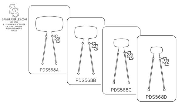 PANCAKE DIE PDS568 SHAPE 68 FREEFORM