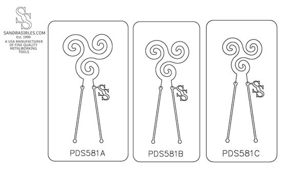 PANCAKE DIE PDS581 SHAPE 81 CURLS