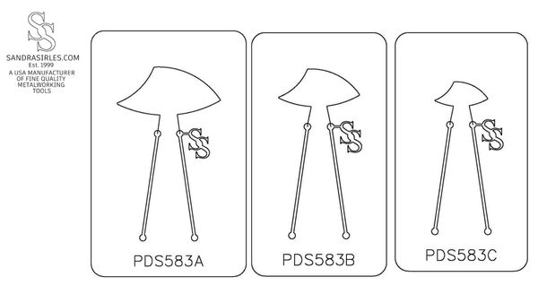 PANCAKE DIE PDS583 SHAPE 83 SHIELD