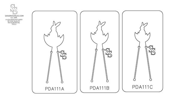 PANCAKE DIE PDA111 RABBIT/EGG