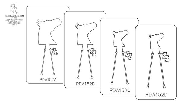 PANCAKE DIE PDA152 HORSE HEAD