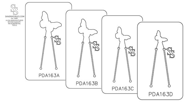 PANCAKE DIE PDA163 BUTTERFLY 1
