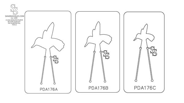 PANCAKE DIE PDA176 HUMMINGBIRD