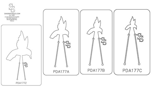 PANCAKE DIE PDA177 HUMMINGBIRD 1