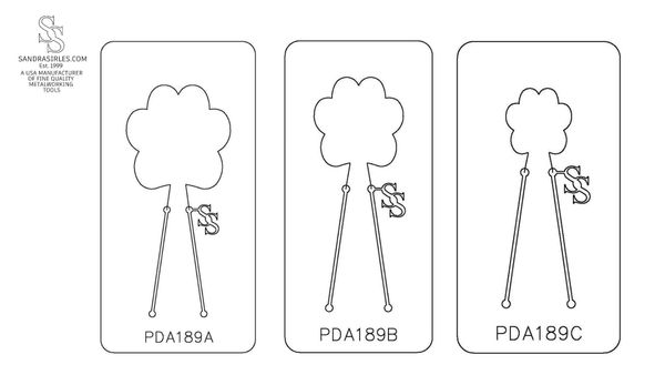 PANCAKE DIE PDA189 DOG PAW