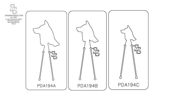 PANCAKE DIE PDA194 HUSKY HEAD