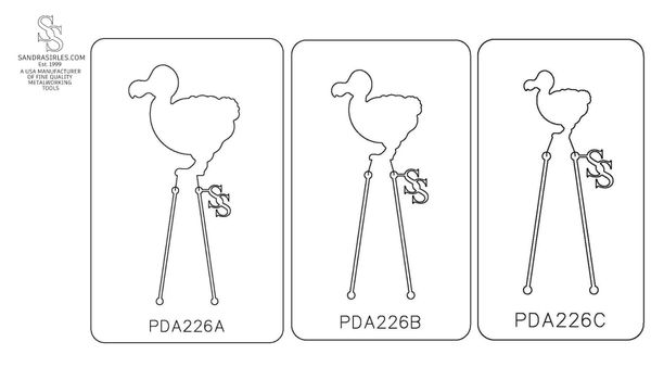 PANCAKE DIE PDA226 DODO BIRD