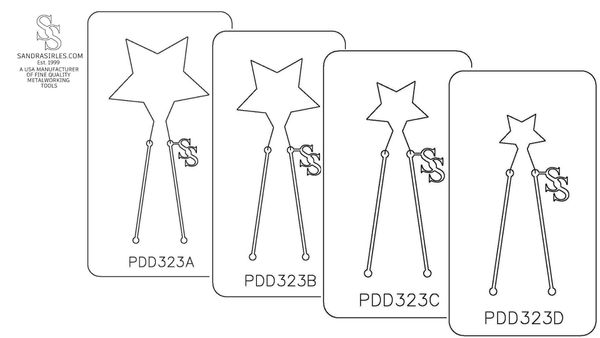 PANCAKE DIE PDD323 DESIGN 23 STAR