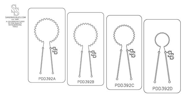 PANCAKE DIE PDD392 DESIGN 92 GEAR