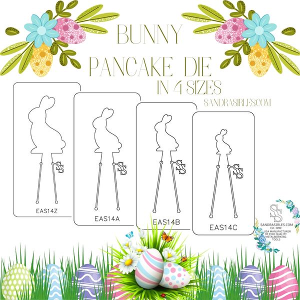 PANCAKE DIE EAS14 BUNNY