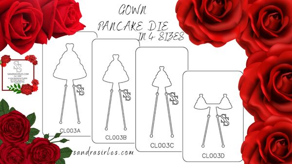 PANCAKE DIE CL003 GOWN