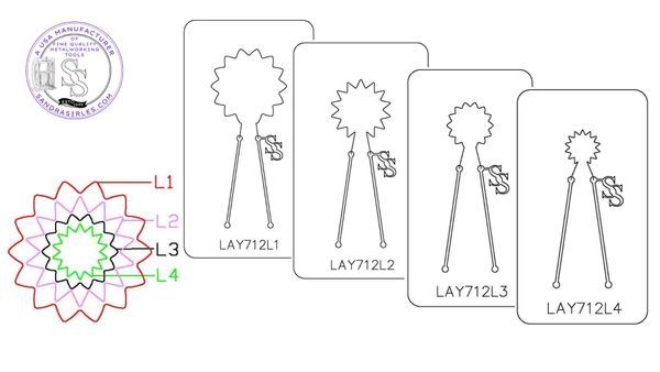 PANCAKE DIE LAY712 4 LAYER712