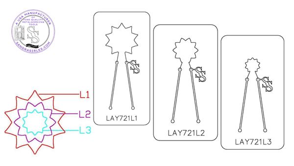 PANCAKE DIE LAY721 3 LAYER721