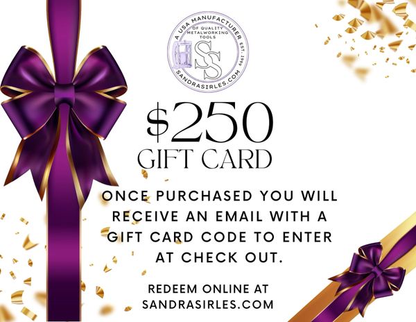 $250 GIFT CARD/CERTIFICATE