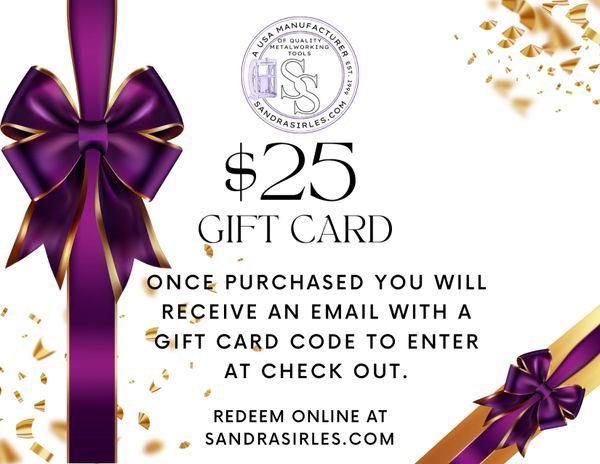 $25 GIFT CARD/CERTIFICATE