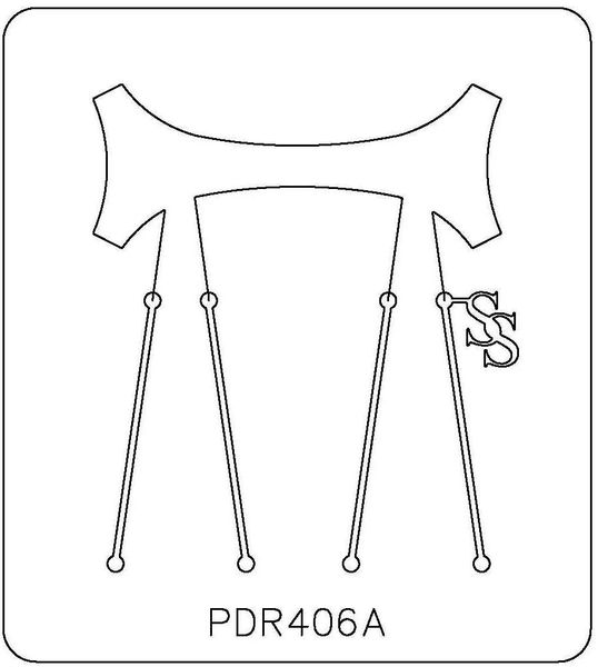 PANCAKE DIE PDR406 RING SHANK