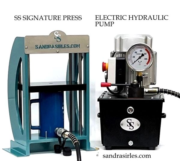 SS SIGNATURE 30-TON ELECTRIC HYDRAULIC PRESS