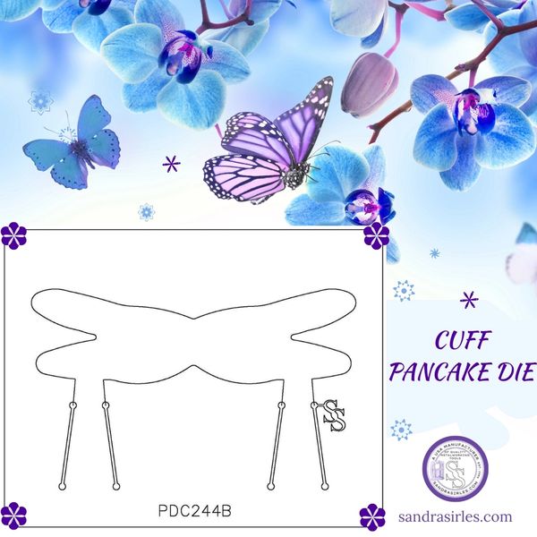 PANCAKE DIE PDC244 CUFF DRAGONFLY WINGS