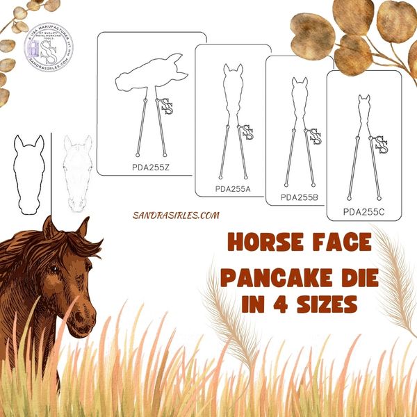 PANCAKE DIE PDA255 HORSE FACE