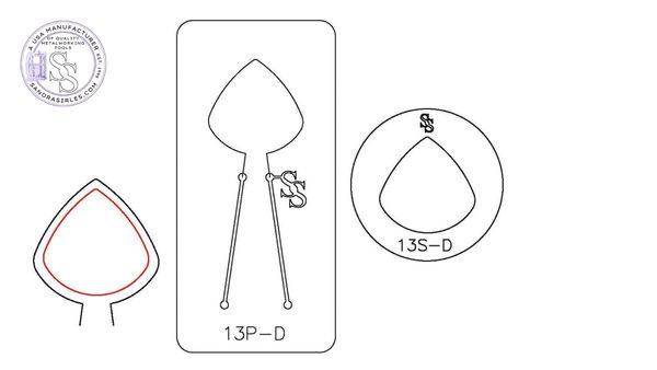 S&P DUOS: SILHOUETTE & PANCAKE DIE DUO: 13S-D, 13P-D DESIGN 6