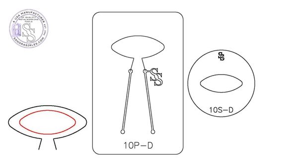 S&P DUOS: SILHOUETTE & PANCAKE DIE DUO: 10S-D, 10P-D DESIGN 3