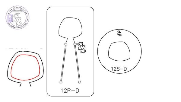 S&P DUOS: SILHOUETTE & PANCAKE DIE DUO: 12S-D, 12P-D DESIGN 5