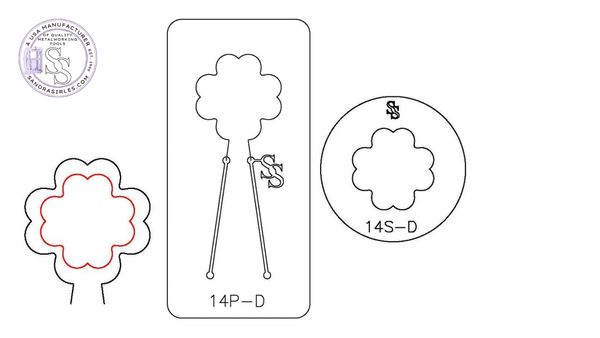 S&P DUOS: SILHOUETTE & PANCAKE DIE DUO: 14S-D, 14P-D DESIGN 7