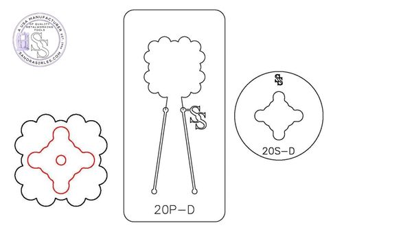 S&P DUOS: SILHOUETTE & PANCAKE DIE DUO: 20S-D, 20P-D DESIGN 9