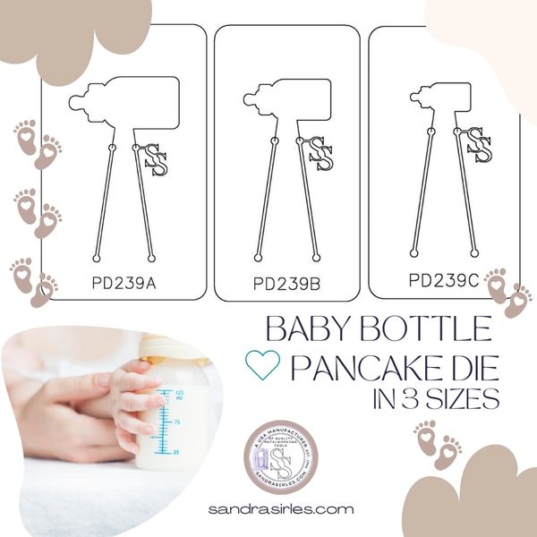 PANCAKE DIE PD239 BABY BOTTLE