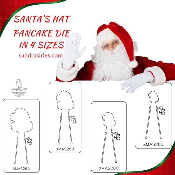 PANCAKE DIE XMAS26 SANTA HAT