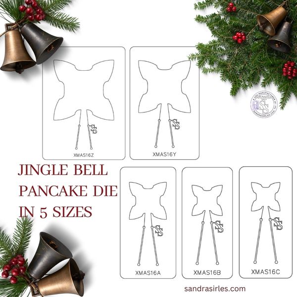 PANCAKE DIE XMAS16 JINGLE BELL 1