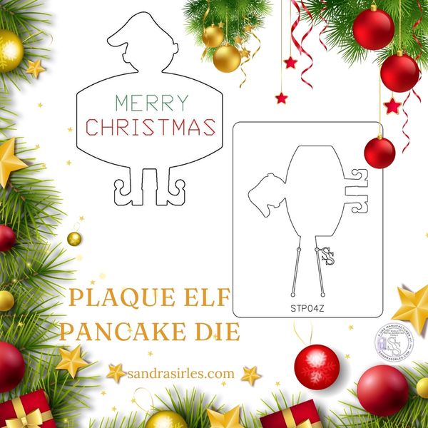 PANCAKE DIE STP04 STAMPING PLAQUE ELF