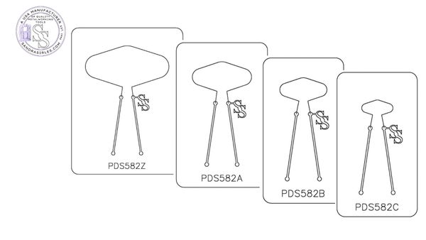 PANCAKE DIE PDS582 SHAPE 82 MOTEL KEY