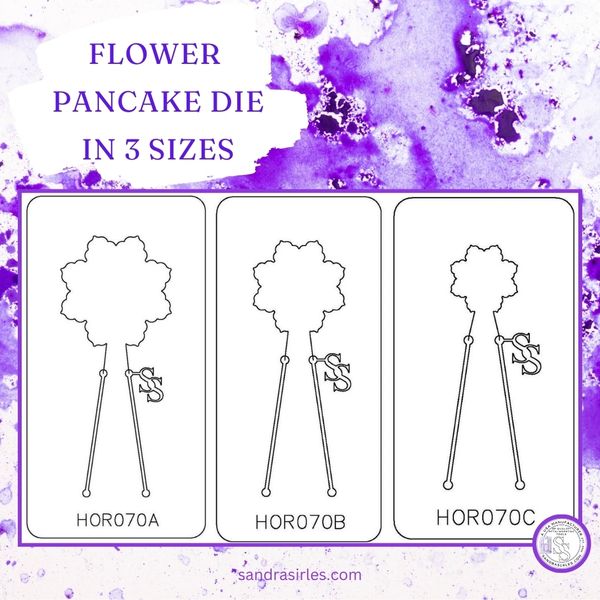 PANCAKE DIE HOR070 FLOWER 26