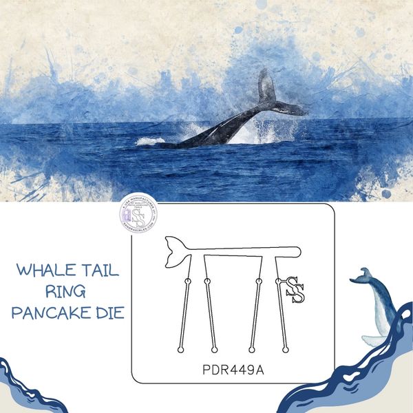 PANCAKE DIE PDR449 WHALE TAIL RING