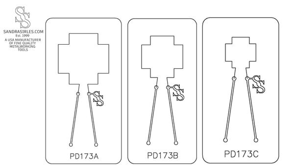 PANCAKE DIE PD173 SW CROSS