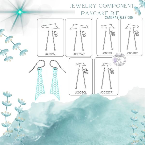 PANCAKE DIE JC052 COMPONENT 26 EARRING LEFT OR RIGHT