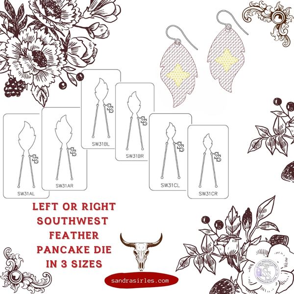 PANCAKE DIE SW31 SW FEATHER 3 LEFT OR RIGHT