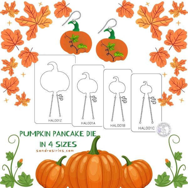 PANCAKE DIE HAL001 PUMPKIN