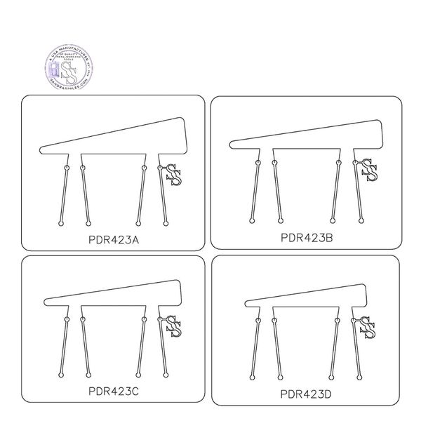 PANCAKE DIE PDR423 RING SHANK WRAP-A-ROUND