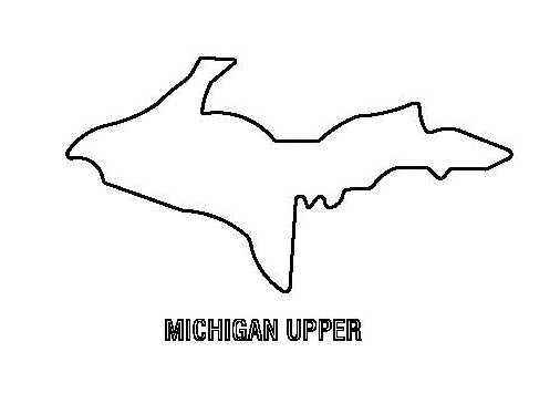 PANCAKE DIE ST026a STATE MICHIGAN UPPER